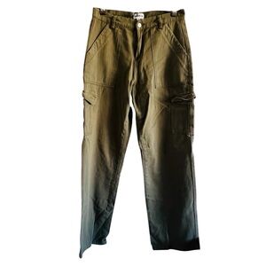 Superdown Khaki Olive Green Cargo Pants